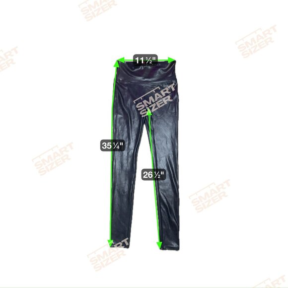 Size Small Spanx Faux Leather Black Leggings - Picture 6 of 6